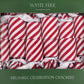 Reusable Christmas Crackers - Candy Cane (6 crackers)